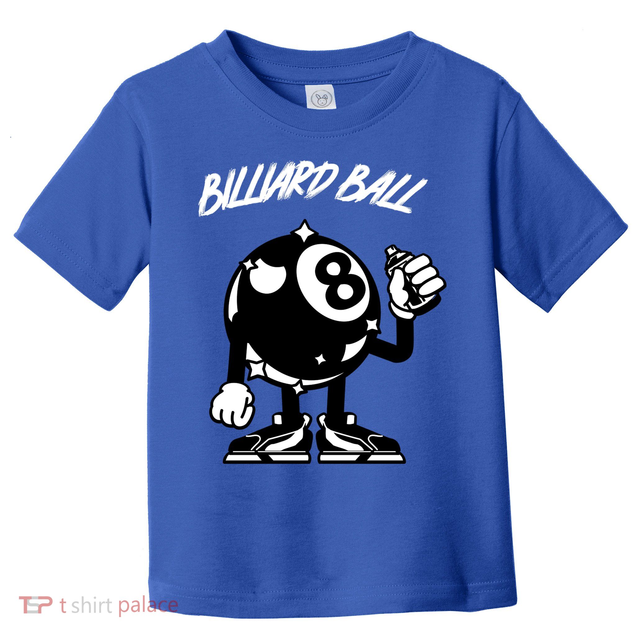 Father's Day Funny BilliardsI Love Snooker Pool Player Gift For Dad Toddler T-Shirt