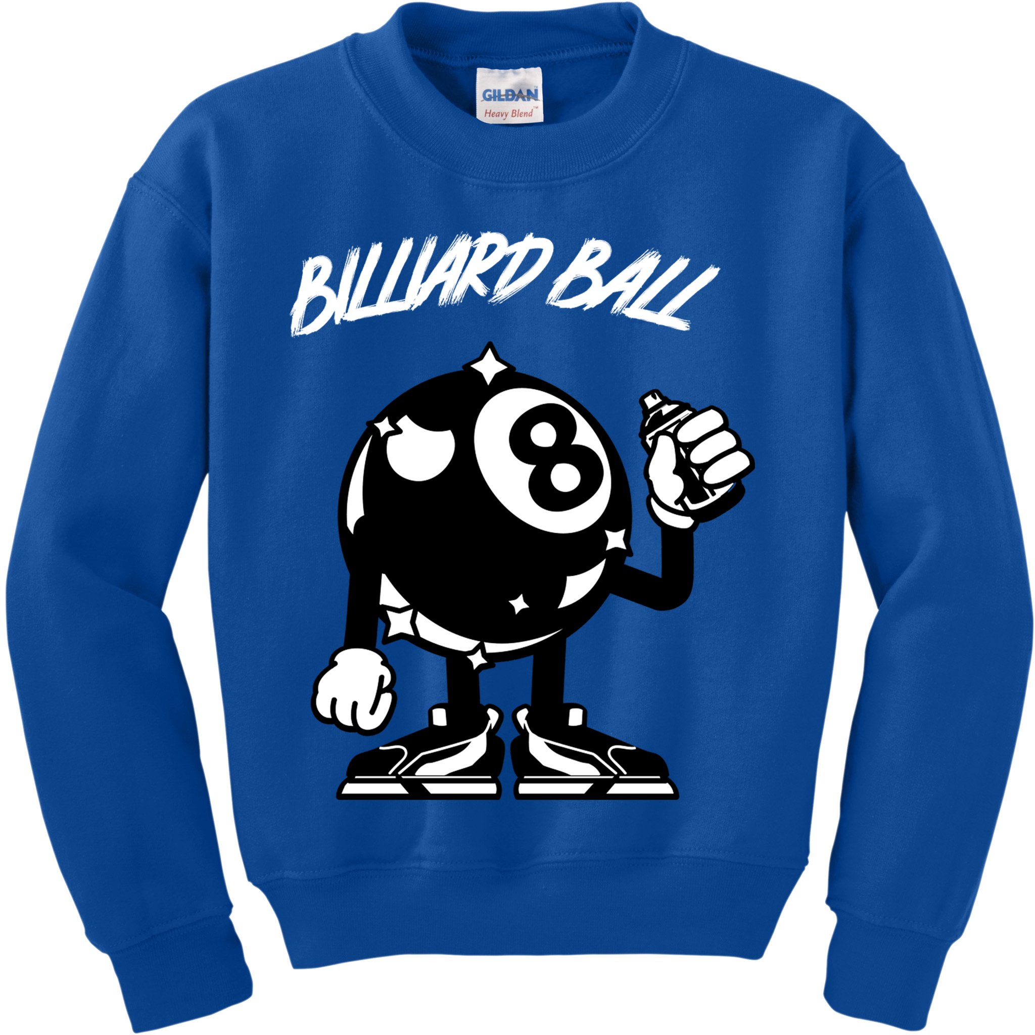 Father's Day Funny BilliardsI Love Snooker Pool Player Gift For Dad Kids Sweatshirt