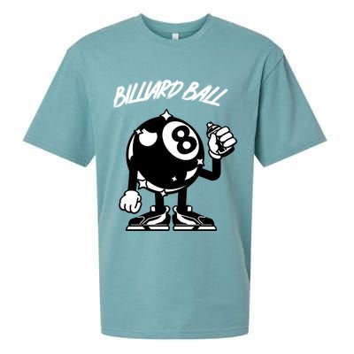 Father's Day Funny BilliardsI Love Snooker Pool Player Gift For Dad Sueded Cloud Jersey T-Shirt