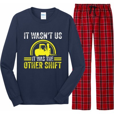 Forklift Driver Forklift Operator Long Sleeve Pajama Set