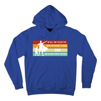 Father's Day From Son Inspirational Loving Fatherhood Quote Gift Hoodie