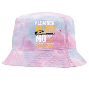 Funny Design For Plumber Wife - Plumbing Pipefitters Plumber Tie-Dyed Bucket Hat