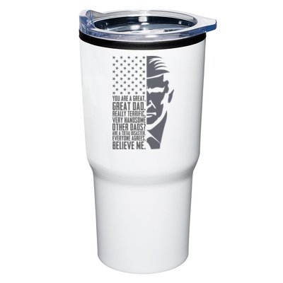 Fathers Day Funny Dad Shirts Great Dad Donald Trump Father's Day Gift Tee Tumbler