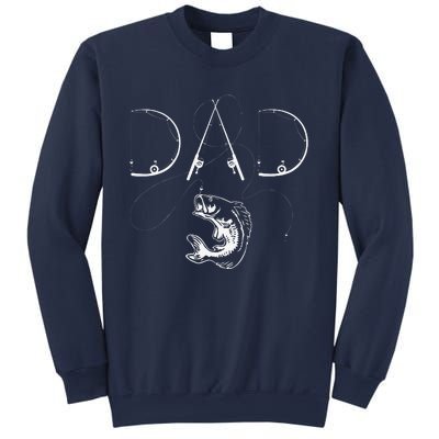 Fisherman Dad Fishing Enthusiast Fish Lover Daddy Father Sweatshirt