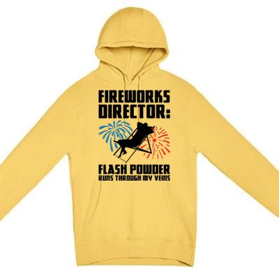 Fireworks Director Fireworks Director Gift Premium Pullover Hoodie