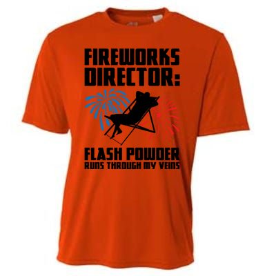 Fireworks Director Fireworks Director Gift Cooling Performance Crew T-Shirt