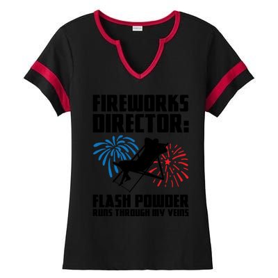 Fireworks Director Fireworks Director Gift Ladies Halftime Notch Neck Tee