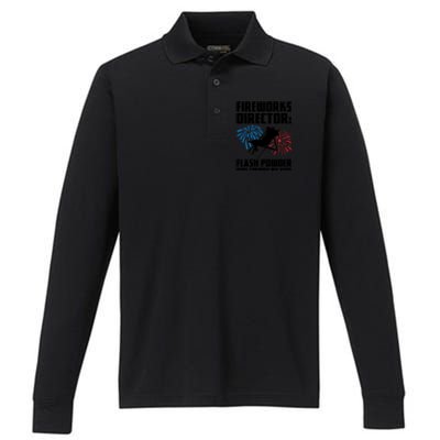 Fireworks Director Fireworks Director Gift Performance Long Sleeve Polo