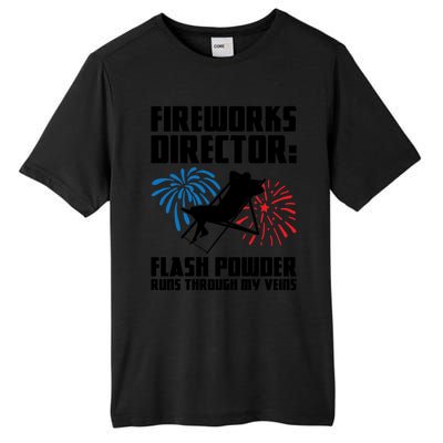 Fireworks Director Fireworks Director Gift Tall Fusion ChromaSoft Performance T-Shirt