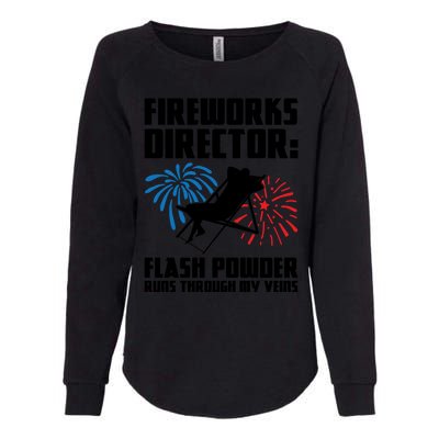 Fireworks Director Fireworks Director Gift Womens California Wash Sweatshirt