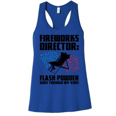 Fireworks Director Fireworks Director Gift Women's Racerback Tank