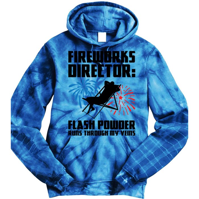 Fireworks Director Fireworks Director Gift Tie Dye Hoodie