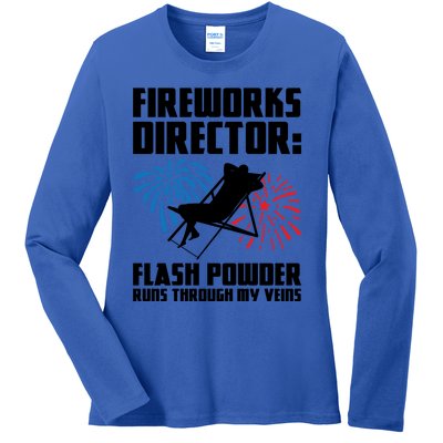 Fireworks Director Fireworks Director Gift Ladies Long Sleeve Shirt