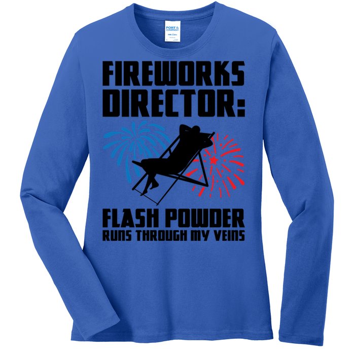 Fireworks Director Fireworks Director Gift Ladies Long Sleeve Shirt