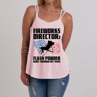 Fireworks Director Fireworks Director Gift Women's Strappy Tank