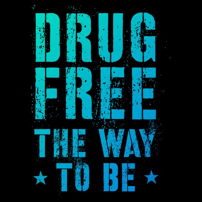 Funny Drug Free The Way To Be Clean Na Inspirational Funny Gift Cooling Performance Crew T-Shirt