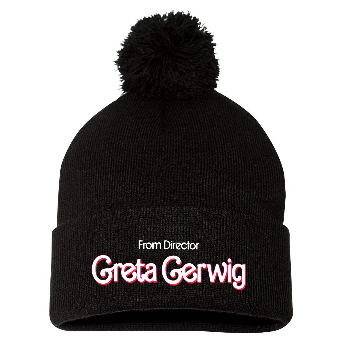 From Director Pom Pom 12in Knit Beanie