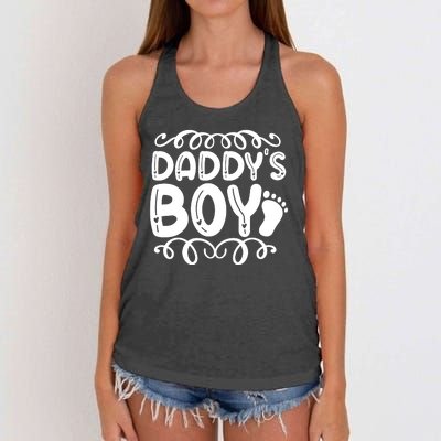 Fathers Day Women's Knotted Racerback Tank