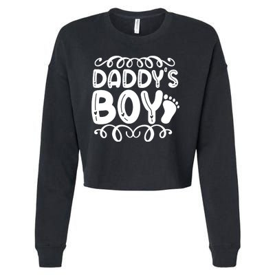 Fathers Day Cropped Pullover Crew