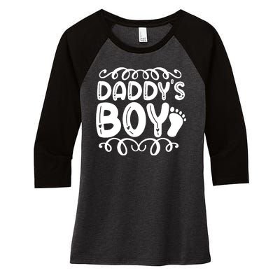 Fathers Day Women's Tri-Blend 3/4-Sleeve Raglan Shirt