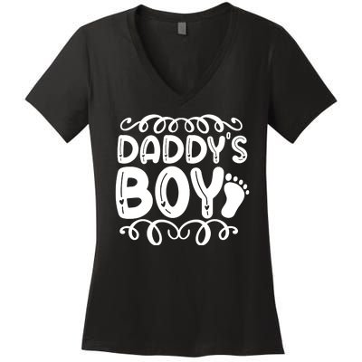 Fathers Day Women's V-Neck T-Shirt