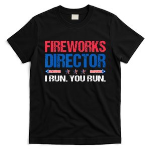 Fireworks Director Funny 4th Of July Firework Director T-Shirt