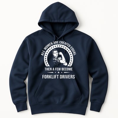 Forklift Driver For Women Forklift Driver Hoodie