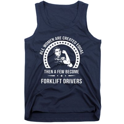 Forklift Driver For Women Forklift Driver Tank Top