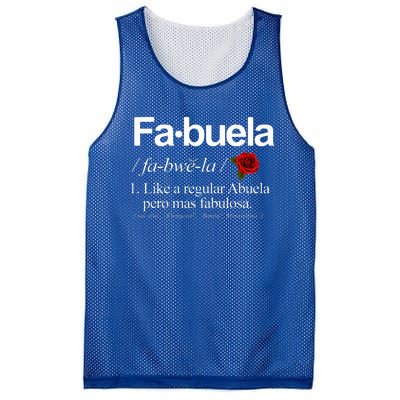 Fabuela Definiton Mesh Reversible Basketball Jersey Tank