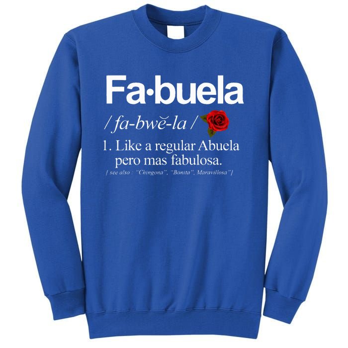 Fabuela Definiton Tall Sweatshirt