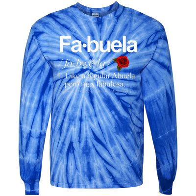 Fabuela Definiton Tie-Dye Long Sleeve Shirt