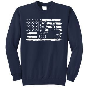 Forklift Driver Funny Tall Sweatshirt