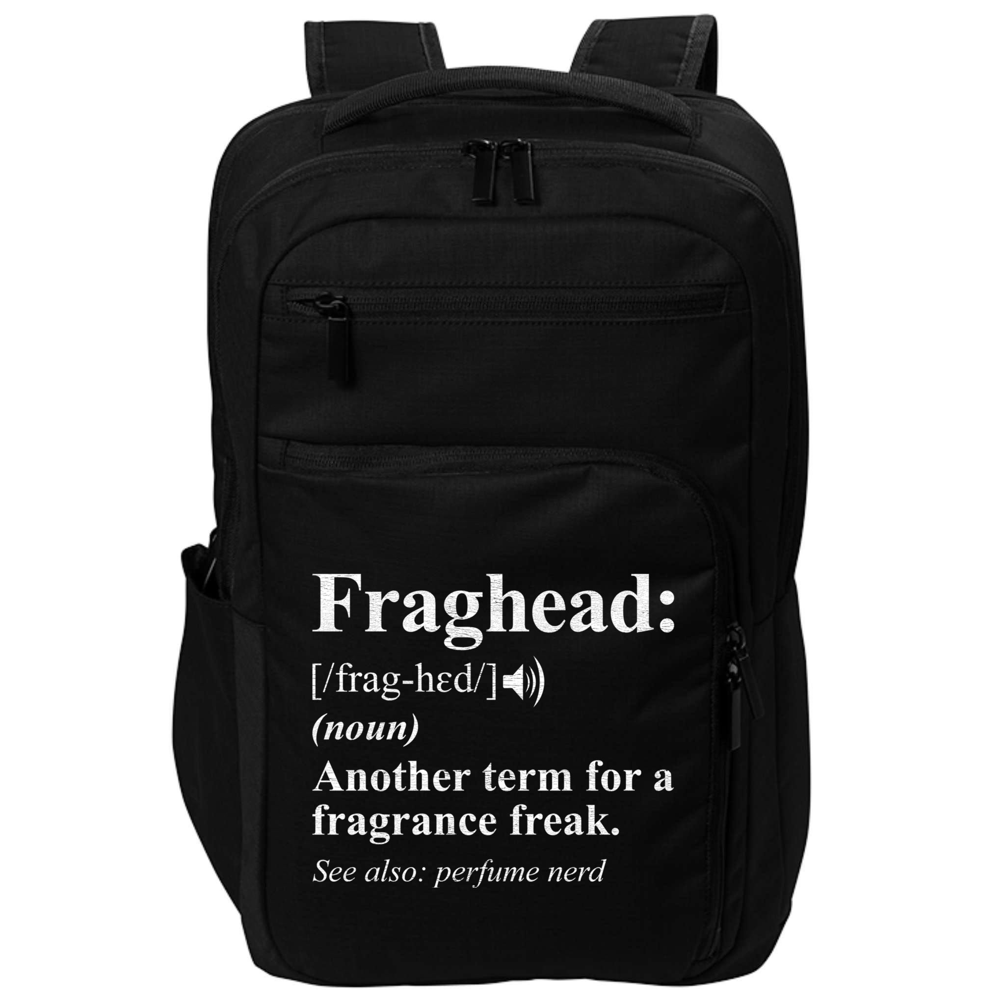 Fraghead Definition Fragrance Lover Gift Cool Gift Impact Tech Backpack