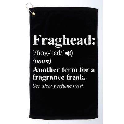 Fraghead Definition Fragrance Lover Gift Cool Gift Golf Towel