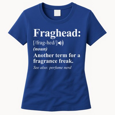 Fraghead Definition Fragrance Lover Gift Cool Gift Womens T-Shirt