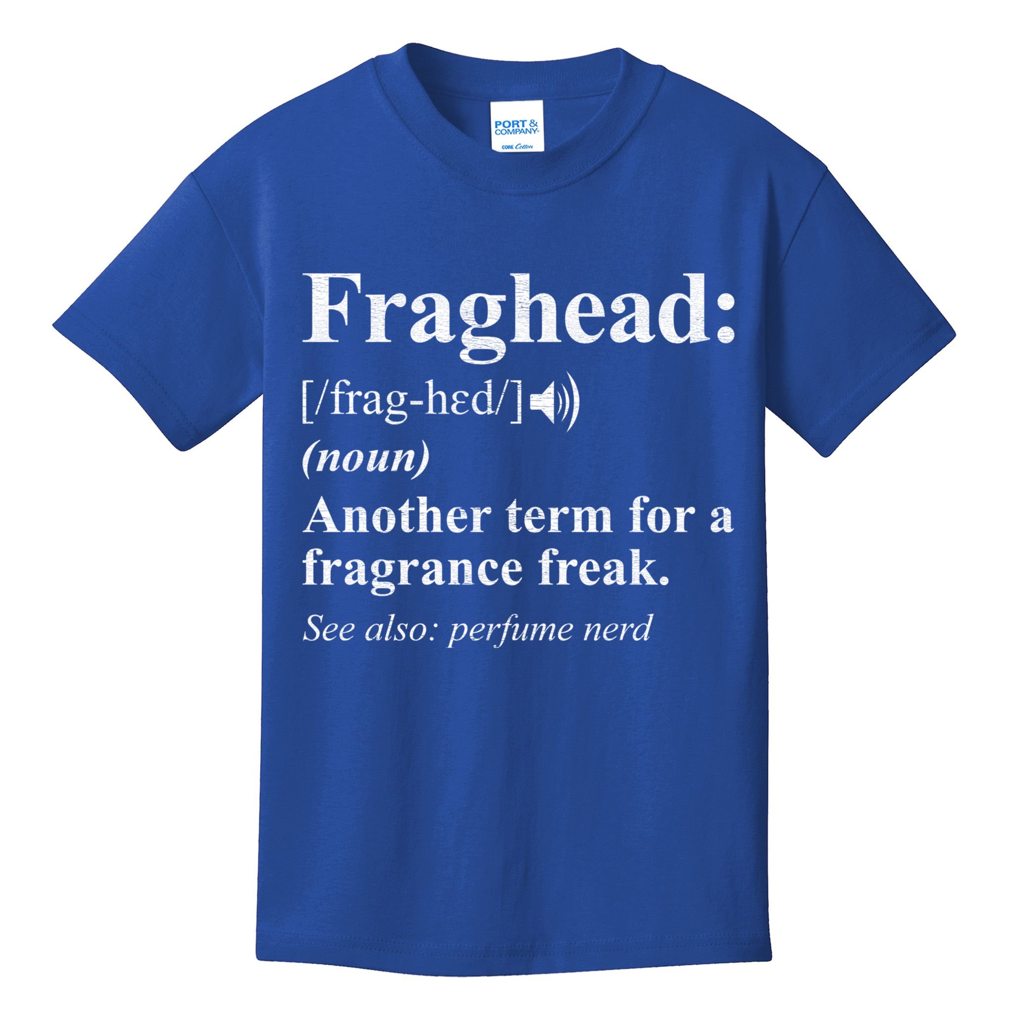 Fraghead Definition Fragrance Lover Gift Cool Gift Kids T-Shirt
