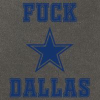 Fuck Dallas Cotton Canvas Backpack