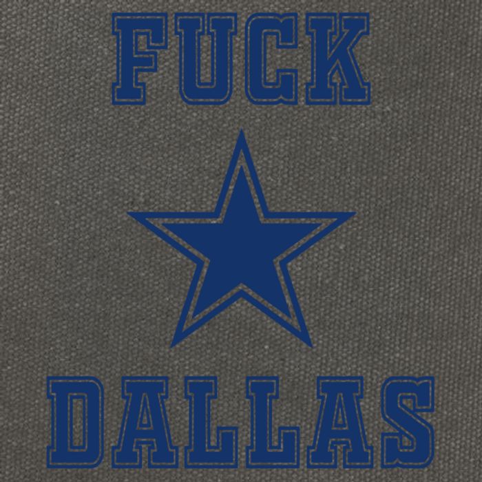 Fuck Dallas Cotton Canvas Backpack