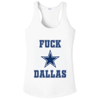 Fuck Dallas Ladies PosiCharge Competitor Racerback Tank