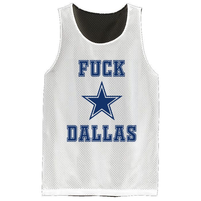 Fuck Dallas Mesh Reversible Basketball Jersey Tank