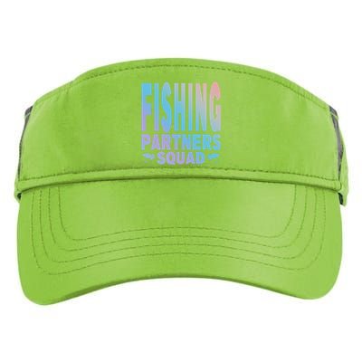 Fishing Dad Funny Gift Of Son Daughter Family Team Fishing Squad Great Gift Adult Drive Performance Visor