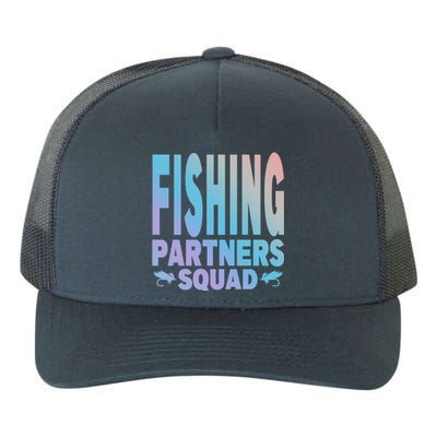 Fishing Dad Funny Gift Of Son Daughter Family Team Fishing Squad Great Gift Yupoong Adult 5-Panel Trucker Hat