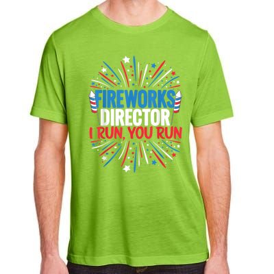 Fireworks Director Funny 4th Of July Firework Director Gift Adult ChromaSoft Performance T-Shirt