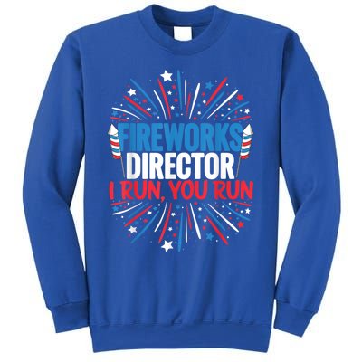 Fireworks Director Funny 4th Of July Firework Director Gift Sweatshirt