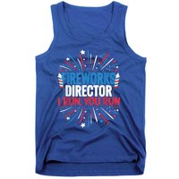 Fireworks Director Funny 4th Of July Firework Director Gift Tank Top