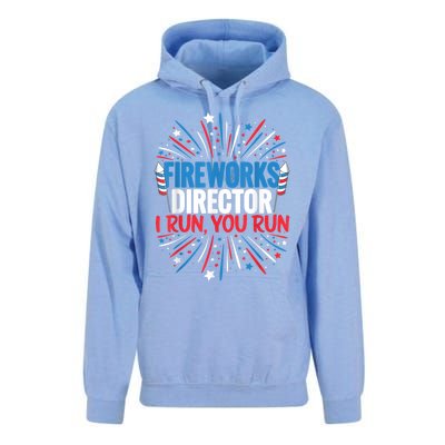 Fireworks Director Funny 4th Of July Firework Director Gift Unisex Surf Hoodie