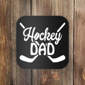 Father's Day Funny Hockey Dad Gift Hockey Dad Coaster