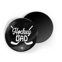 Father's Day Funny Hockey Dad Gift Hockey Dad Magnet