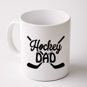 Father's Day Funny Hockey Dad Gift Hockey Dad Coffee Mug