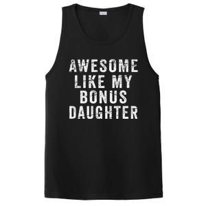 Fathers Day From Stepdaughter Awesome Like My Daughter PosiCharge Competitor Tank